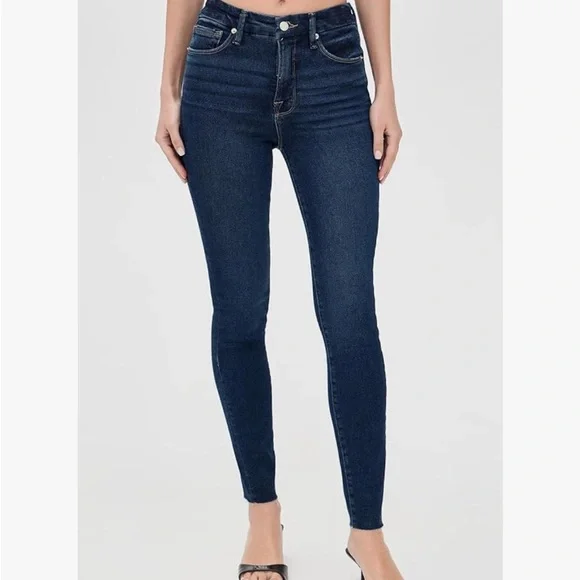 Good American Skinny Jeans. WORN ONCE! SZ 8 SZ 29 Length 28 - Picture 2 of 8